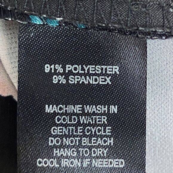 Cynthia Rowley Black Pants with Floral Print - Picture 7 of 7